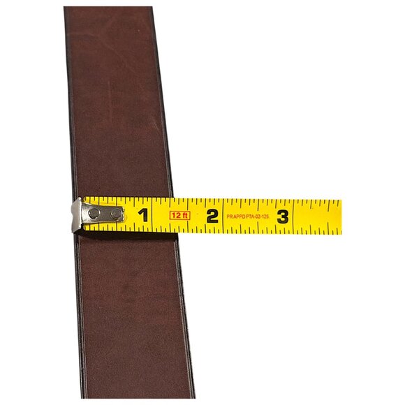 Polo Ralph Lauren Belt Mens 32/30 Brown Leather Equestrian Heritage Gentleman - Picture 7 of 16